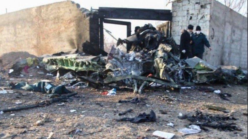Видео последствий крушения украинского Boeing-737 под Тегераном