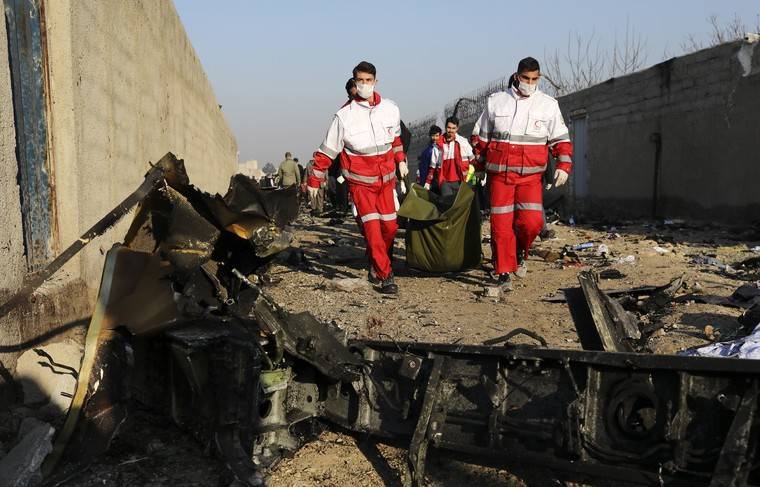 Разбившийся в Иране украинский самолёт прошёл техпроверку 6 января