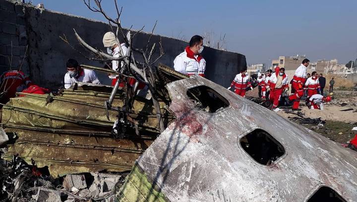 Красный полумесяц: опознать погибших при крушении Boeing в Иране невозможно