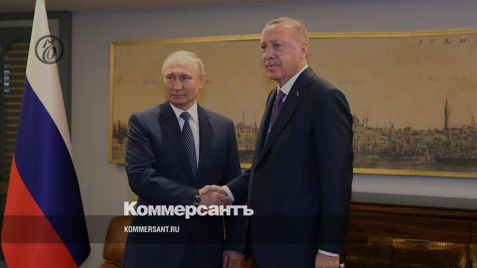 Путин и Эрдоган провели переговоры в Стамбуле