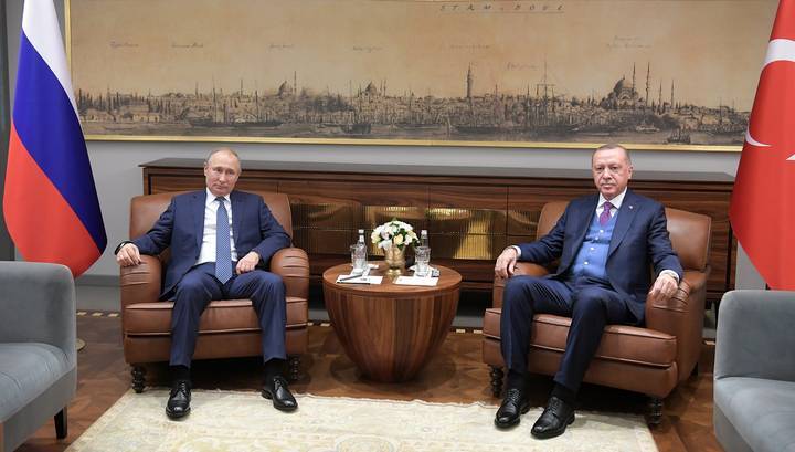Переговоры Путина и Эрдогана продолжались полтора часа