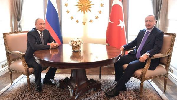Путин поблагодарил власти Турции за вклад в строительство «Турецкого потока»