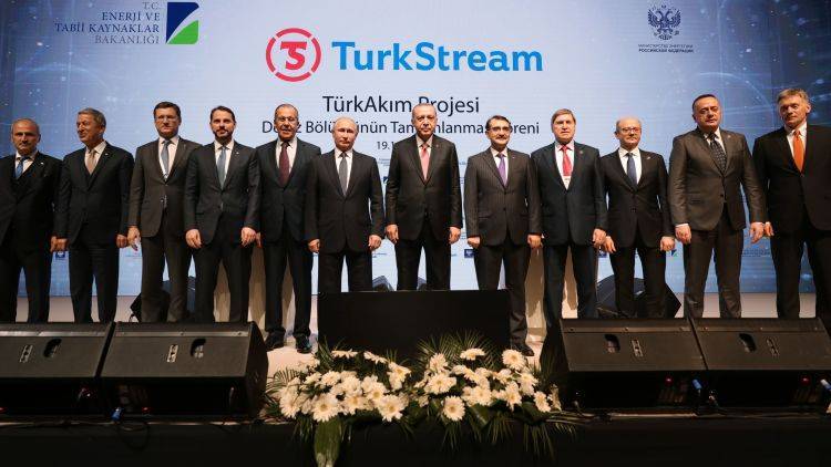 Путин и Эрдоган запускают "Турецкий поток"