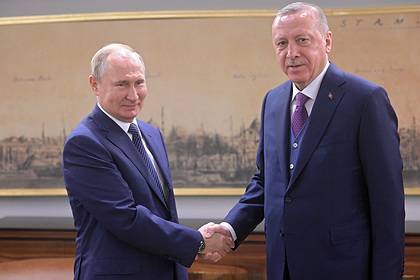 Путин и Эрдоган открыли «Турецкий поток»