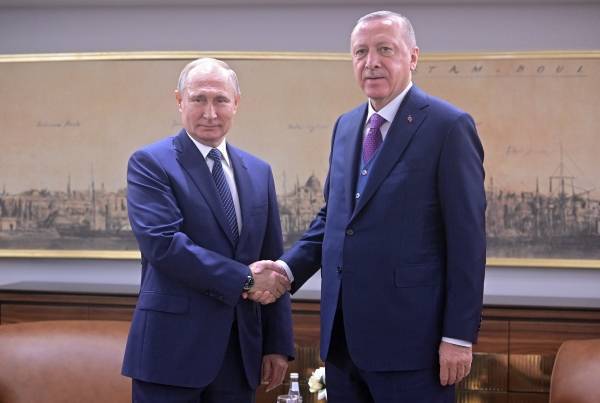 Путин и Эрдоган официально запустили «Турецкий поток»