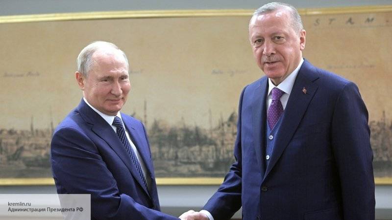 Эрдоган рассказал русскую пословицу на открытии «Турецкого потока»