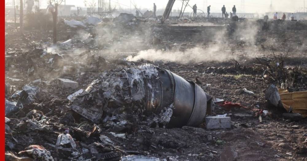 Посольство Украины в Иране переписало сообщение о крушении авиалайнера