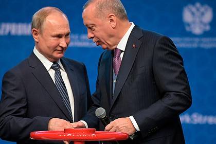 Эрдоган вспомнил русскую пословицу рядом с Путиным