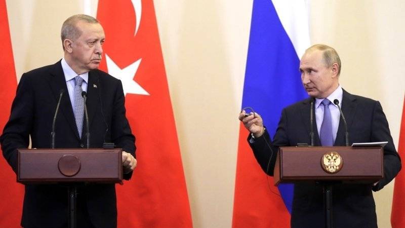 Путин и Эрдоган подчеркнули решимость бороться с терроризмом в Сирии