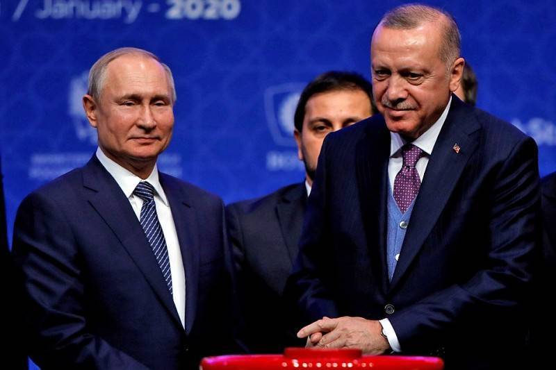 Путин и Эрдоган запустили «Турецкий поток» и обсудили, как удержать Ближний Восток от большой войны