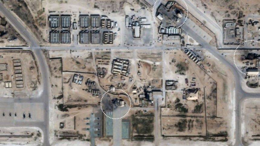 Опубликованы фото последствий ракетных ударов Ирана по базам США