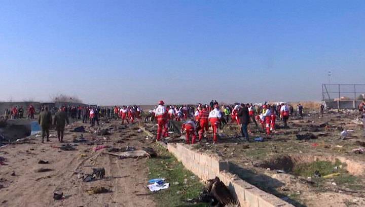 На Украине объявлен день траура по жертвам авиакатастрофы Boeing в Иране