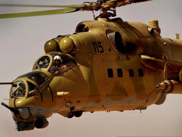 Вертолет Ми-35 ВВС Афганистана потерпел крушение – пилоты погибли