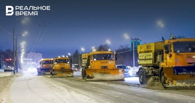 За минувшие сутки c улиц Казани вывезли более 5,3 тыс. тонн снега