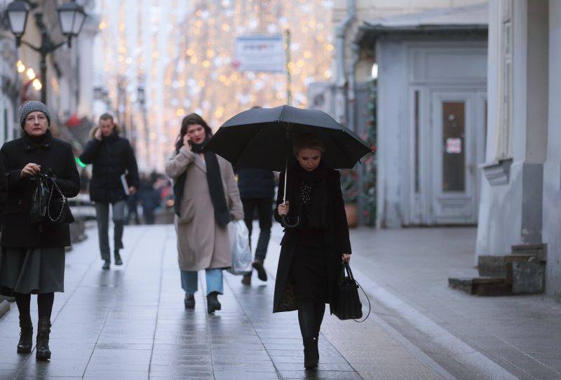 Мокрый снег и слабый минус: Москву накрыла еврозима