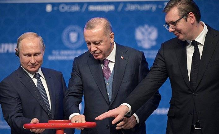 Yeni Şafak (Турция): состоялось открытие газопровода «Турецкий поток»