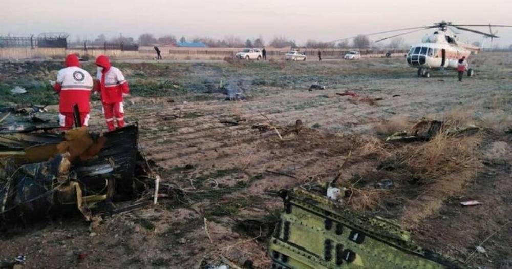 Украина назвала основными версиями крушения самолета теракт и ракетный удар