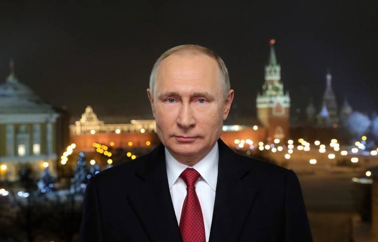 Новогоднее обращение Путина стало самым просматриваемым на Первом канале