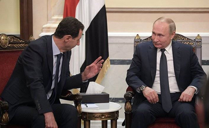 Путин неожиданно посетил Дамаск: он встретился с Асадом, проехал по улицам сирийской столицы и посетил мечеть Омейядов (Al Quds, Великобритания)