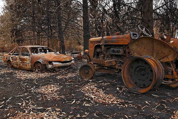Число жертв лесных пожаров в Австралии приблизилось к трем десяткам