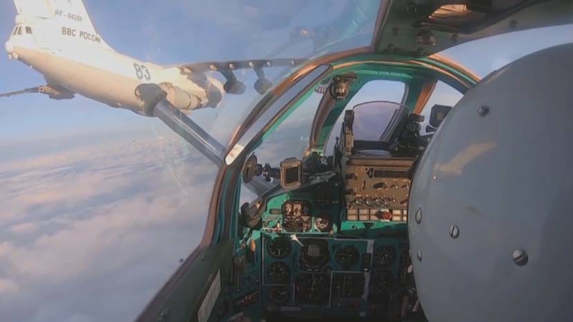 Истребители МиГ-31БМ совершили дозаправку в воздухе — видео