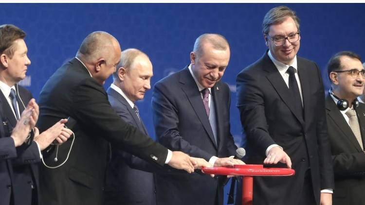 Пользователи Сети восхищаются Россией и Турцией после запуска «Турецкого потока»