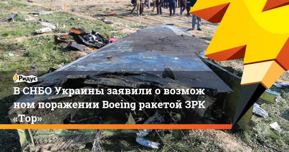 ВСНБО Украины заявили овозможном поражении Boeing ракетой ЗРК «Тор»