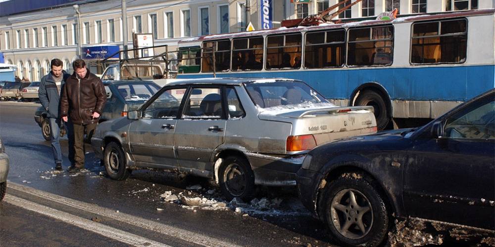 Российские водители стали чаще оформлять ДТП без полиции