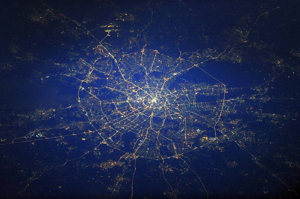 Как выглядят российские города из космоса