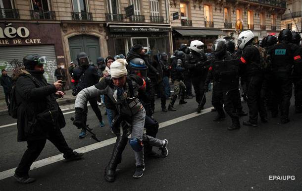 В ходе протестов в Париже вспыхнули беспорядки - Cursorinfo: главные новости Израиля