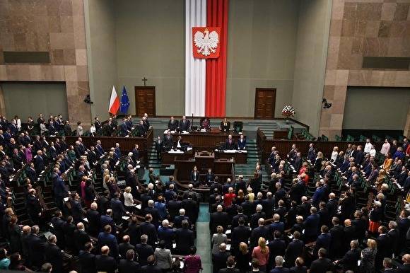 Сейм Польши обвинил «сталинский СССР» в развязывании Второй мировой наравне с Германией