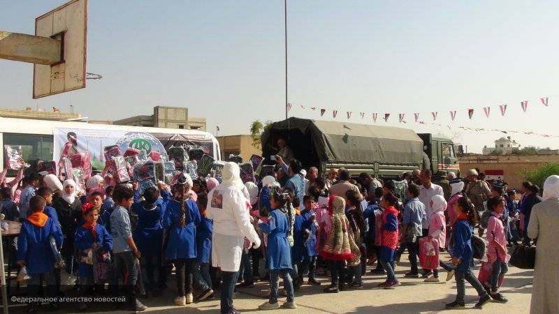 Представители ЦПВС провели гуманитарную акцию в населенном пункте Месмия