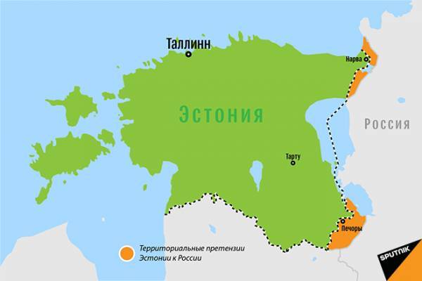 Эстонские праворадикалы разинули пасть на российские земли