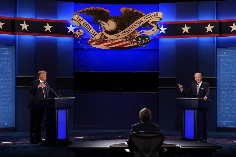 Свыше 73 млн американцев посмотрели дебаты Трампа и Байдена