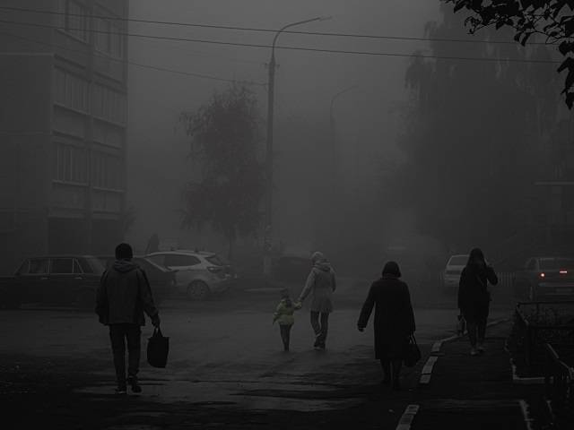 Предупреждение ГИБДД и задержанные авиарейсы: Челябинск окутал густой туман