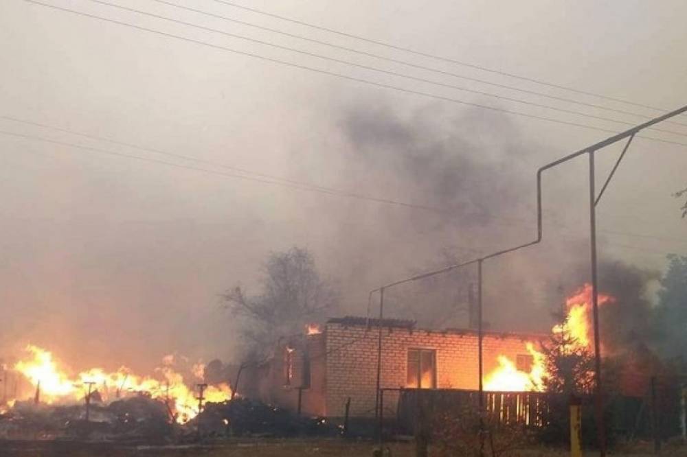 В Офисе президента отреагировали на пожары в Луганской области