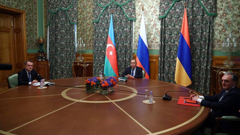 Полный текст заявления глав МИД России, Азербайджана и Армении по ситуации в Нагорном Карабахе