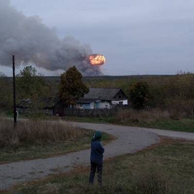В Рязанской области потушены пожары, охватившие 650 га из-за ЧП на военном складе