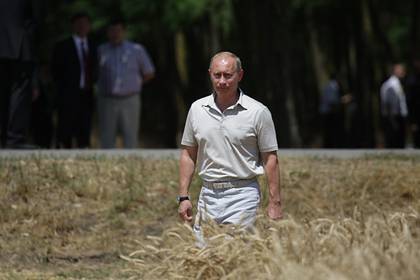 Путин похвалил аграриев
