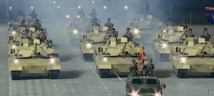 Defence Blog: В КНДР заметили танки, похожие на Т-14 «Армата»