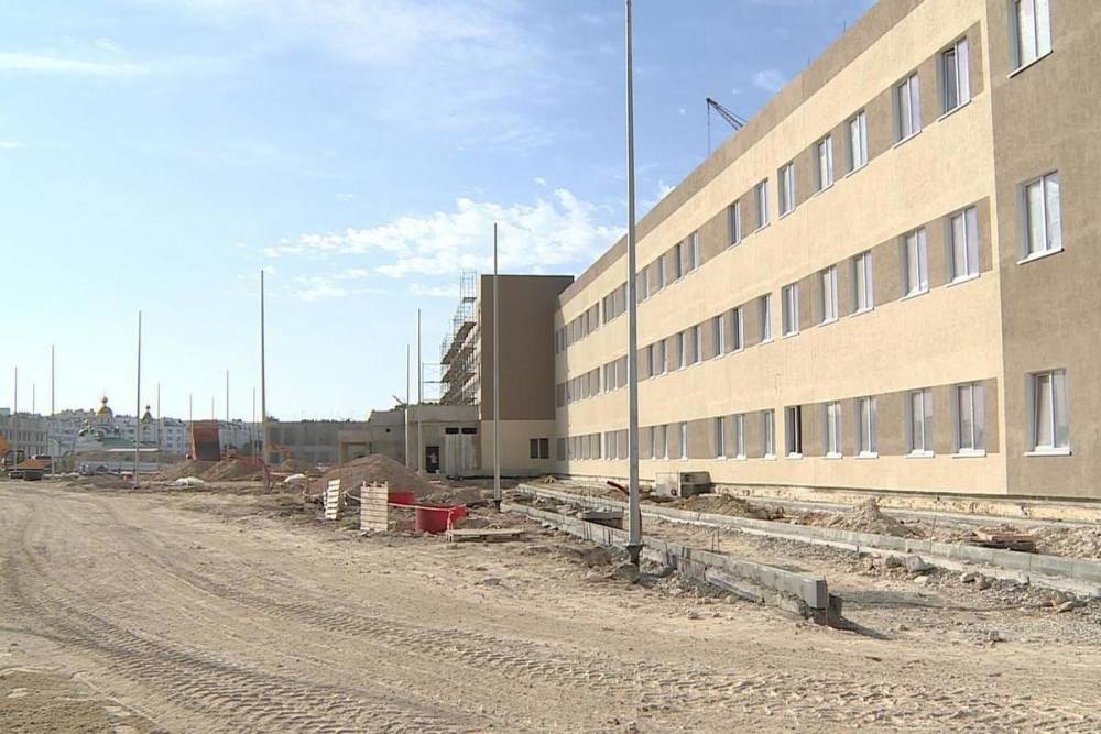 В Казачьей бухте завершают строительство новой школы