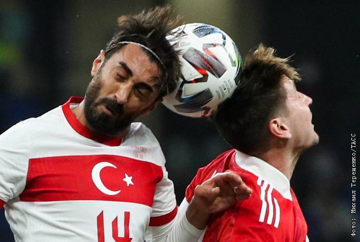 Россия сыграла вничью с Турцией в Лиге наций УЕФА
