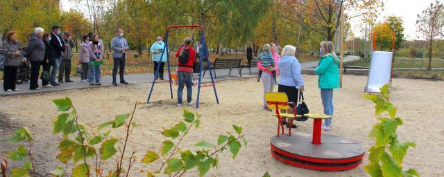 Жители Рязани приняли работы в Комсомольском парке