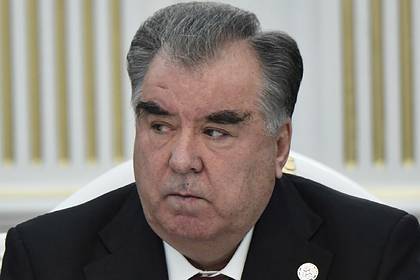 Рахмон победил на выборах президента Таджикистана
