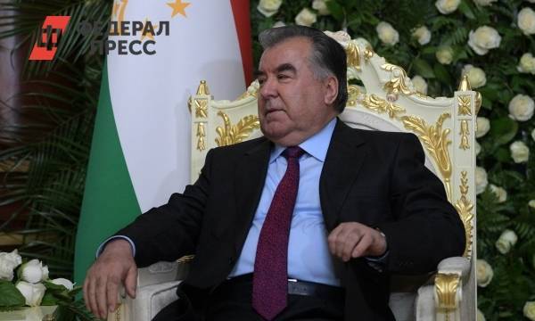 Выборы президента Таджикистана выиграл Эмомали Рахмон