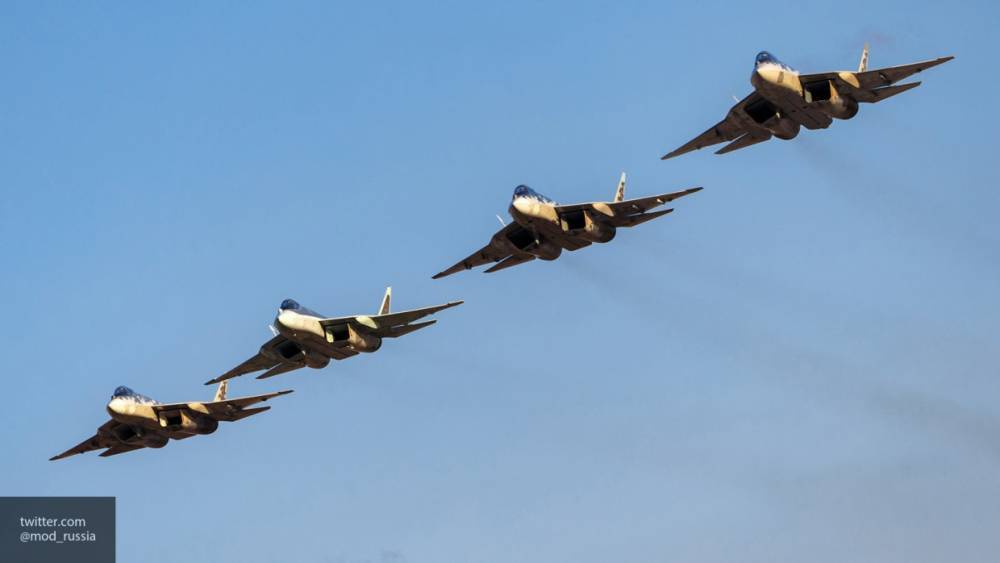 Учения пилотов Су-57 ВКС РФ впечатлили обозревателей Popular Mechanics