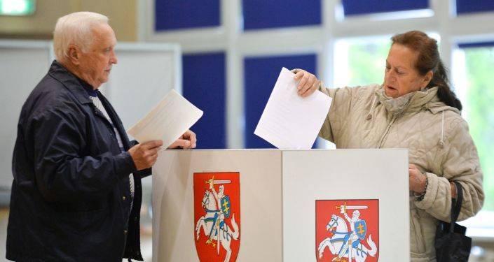 Объявлены предварительные итоги выборов в Сейм Литвы