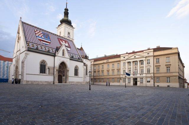 В столице Хорватии неизвестный устроил стрельбу у здания парламента