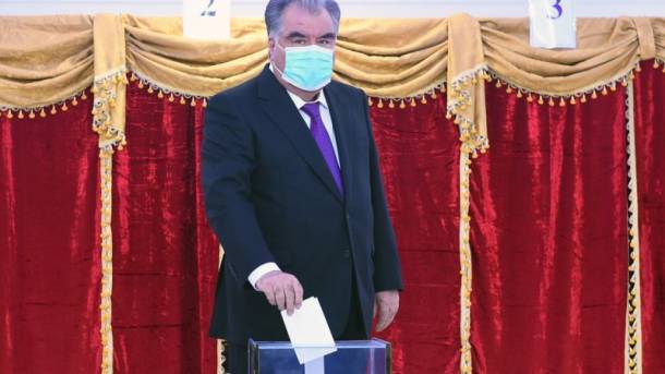 Президента Таджикистана переизбран на пятый срок
