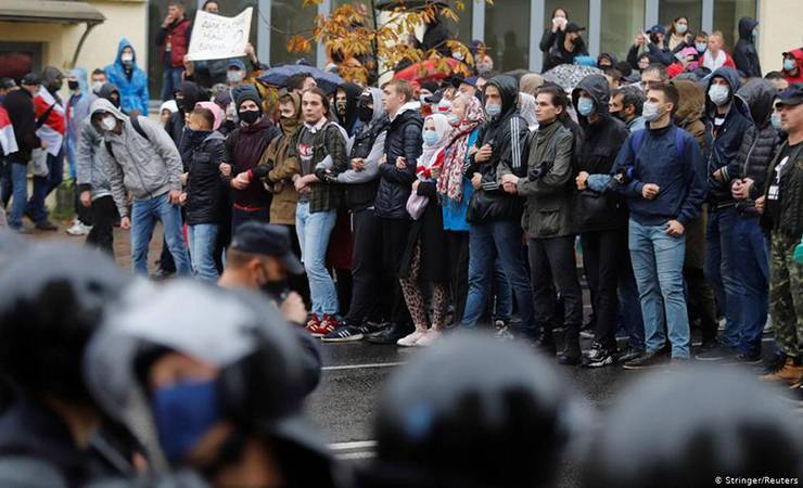 В Минске к ответственности за протесты привлекли около 3 тысяч человек